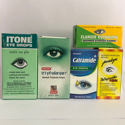 アーユルヴェーダの目薬セット